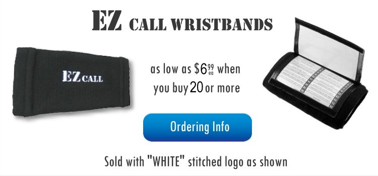 EZ Call Wristbands